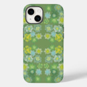 フローラ抽象芸術塩水絵画色のパターン Case-Mate iPhoneケース (裏面)