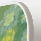 フローラ抽象芸術塩水絵画色 ピックルボールラケット (左詳細)