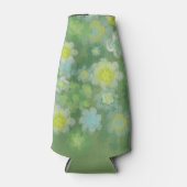 フローラ抽象芸術塩水絵画色 ボトルクーラー (正面)