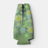 フローラ抽象芸術塩水絵画色 ボトルクーラー (裏面)