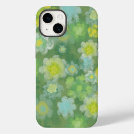 フローラ抽象芸術塩水絵画色 Case-Mate iPhone 14ケース