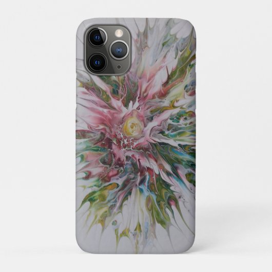 フローラ抽象芸術荷物I電話ケース Case-Mate iPhoneケース (裏)