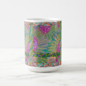 フローラ抽象芸術8 コーヒーマグカップ (中央)