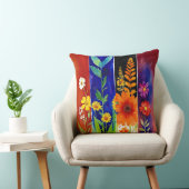 フローラ抽象芸術 クッション (椅子)