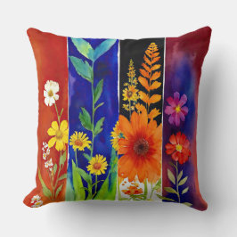 フローラ抽象芸術 クッション