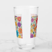 フローラ抽象芸術#65 タンブラーグラス (右)