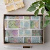 フローラ抽象芸術-9ティッシュペーパー 薄葉紙 (ギフト)