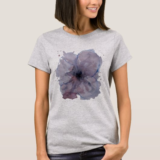 フローラ抽象芸術 Tシャツ (正面)