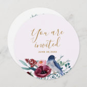 フローラ招待されは母賛美パーティー 招待状 (正面/裏面)