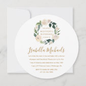 フローラ招待されは母賛美パーティー 招待状 (裏面)