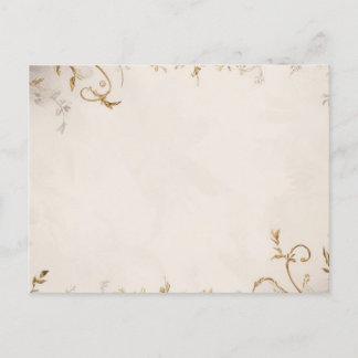 フローラ招待状 ポストカード