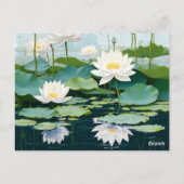 フローラ招待状 ポストカード (裏面)