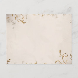 フローラ招待状 ポストカード