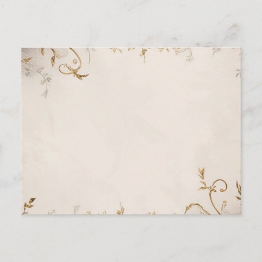 フローラ招待状 ポストカード (正面)