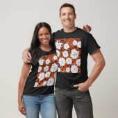 フローラ招待状:抽象芸術結婚の Tシャツ (ユニセックス)