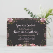 フローラ招待状 招待状 (スタンド正面)