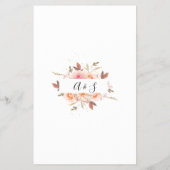 フローラ推測ブライダルシャワーゲームカード チラシ (裏面)