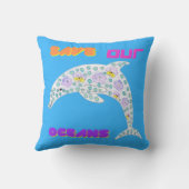 フローラ救イルカ クッション (裏面)