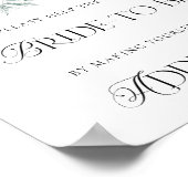 フローラ救済の花嫁の住所と封筒 ポスター (角)