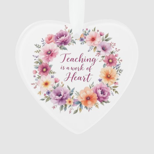 フローラ教え調和 オーナメント (正面)