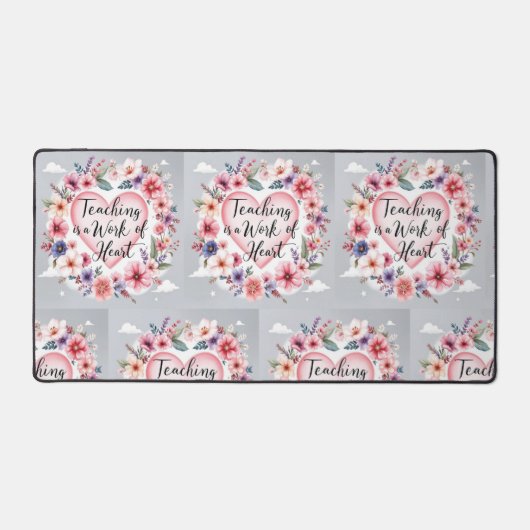 フローラ教育者の抱擁 デスクマット (正面)