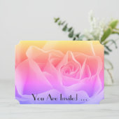 フローラ数々のバラ色招待状 招待状 (スタンド正面)