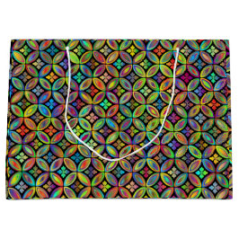 フローラ数々の色抱き枕 ラージペーパーバッグ