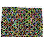 フローラ数々の色抱き枕 ラージペーパーバッグ (裏面)