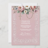 フローラ数念宗教葬儀 サンキューカード (正面)