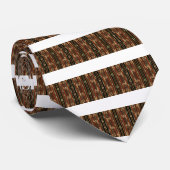 フローラ文字列パターン ネクタイ (ロール)