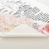 フローラ文 シェルパブランケット (3/4)