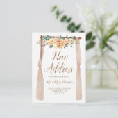 フローラ新しいアドレス | 新素朴しいホーム 案内ポストカード (スタンド正面)