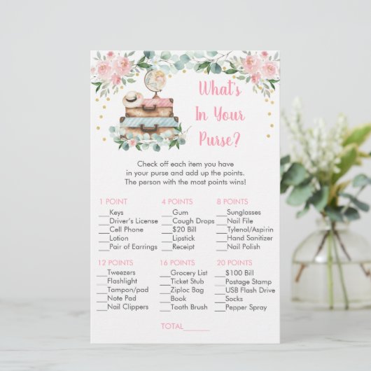 フローラ旅行ブライダルあなたの財布のゲームの何 (スタンド正面)