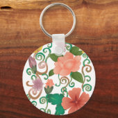フローラ旋回オーナメントキーチェーン キーホルダー (正面)