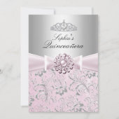 フローラ旋回ティアラキンセアニェラの発表 招待状 (正面)