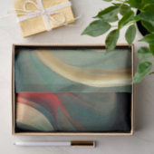 フローラ旋回デザインデコップアー絵画ト 薄葉紙 (ギフト)