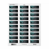 フローラ旋回Sweet sixteen住所 シール (フルシート)