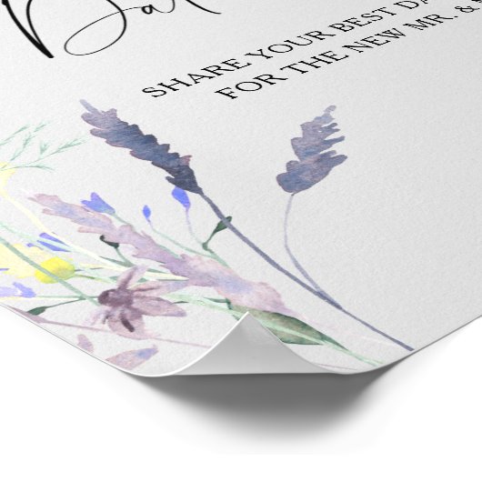 フローラ日付の夜アイディア。日付jarブライダルゲーム ポスター (角)