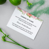 フローラ日付はがきの変更 案内ポストカード