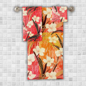 フローラ日本のカームサンセットカクテル バスタオルセット