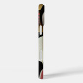 フローラ日本の芸者赤金ゴールドファンタジーアートポスター Case-Mate iPhoneケース (裏面 / 右)