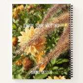 フローラ日 ノートブック (裏面)