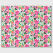 フローラ明るい夏の果実園パーティー ラッピングペーパー (フラット)