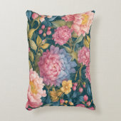 フローラ明カラフルるい花 アクセントクッション (正面(垂直))