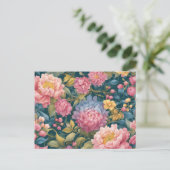 フローラ明カラフルるい花 ポストカード (スタンド正面)