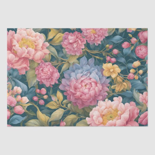 フローラ明カラフルるい花 薄葉紙 (正面)