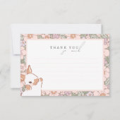 フローラ春イースターガールズサンキューカード サンキューカード (正面)