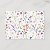 フローラ春サマーデイトナイトアイディア エンクロージャーカード (裏面)