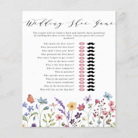 フローラ春サマー結婚ズ・シューズ・ゲーム (正面)