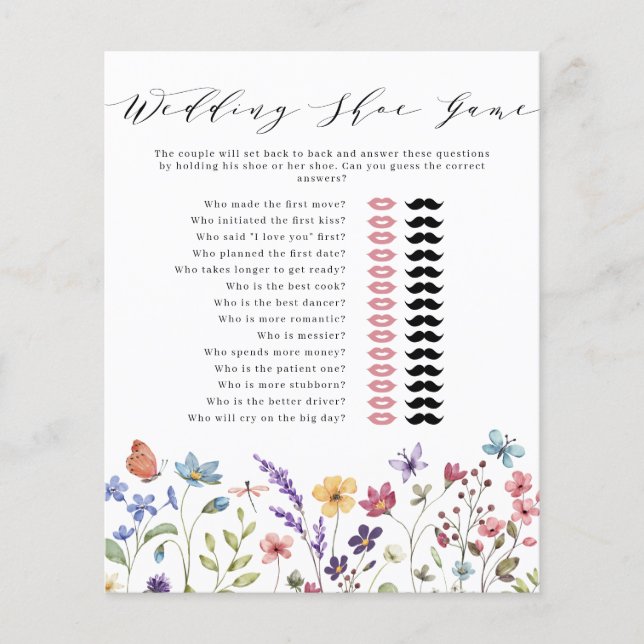 フローラ春サマー結婚ズ・シューズ・ゲーム (正面)